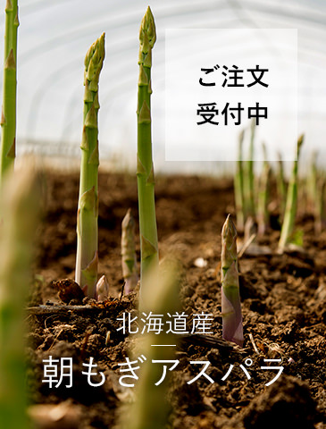 北海道産アスパラ