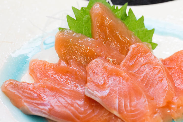 北海道産 お刺身用サーモン（天然秋鮭）の通販・お取り寄せなら